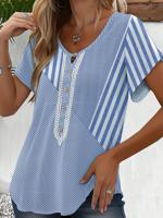 Loose Striped Casual Shirt