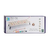 BS Toys whack a shape houten spel