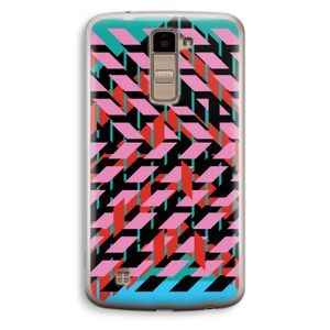 Skew Blush 2: LG K10 (2016) Transparant Hoesje