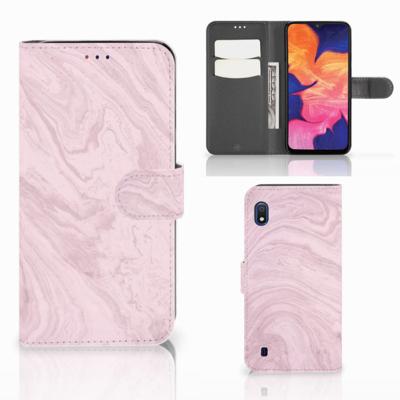 Samsung Galaxy A10 | Bookcase | Marble Pink - Origineel Cadeau Vriendin