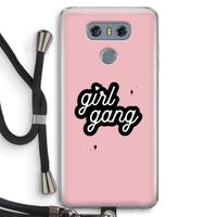 Girl Gang: LG G6 Transparant Hoesje met koord