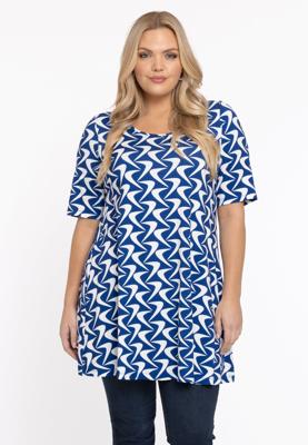 Yoek Tuniek wide bottom ISLA | Indigo | Maat 42/44