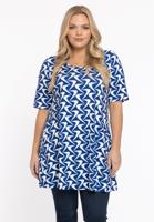 Yoek Tuniek wide bottom ISLA | Indigo | Maat 42/44