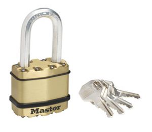 Masterlock Hangslot Excell 45mm, b. 38mm, O8mm - M1BEURDLF M1BEURDLF