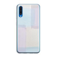 Square pastel: Samsung Galaxy A50 Transparant Hoesje