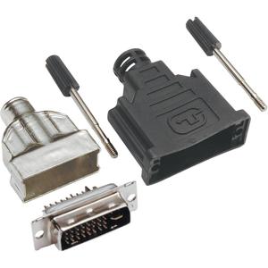 BKL Electronic 0908002 DVI-connector Stekker, recht Aantal polen: 29 Zilver 1 stuk(s)