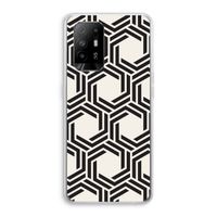 Geometrisch patroon: Oppo A94 5G Transparant Hoesje