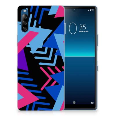 Sony Xperia L4 | TPU Hoesje | Funky Triangle