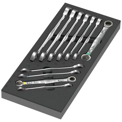 Wera 05150120001 Joker Steek-ringratelsleutelset 11-delig Sleutelbreedte (metrisch) 8 - 19 mm