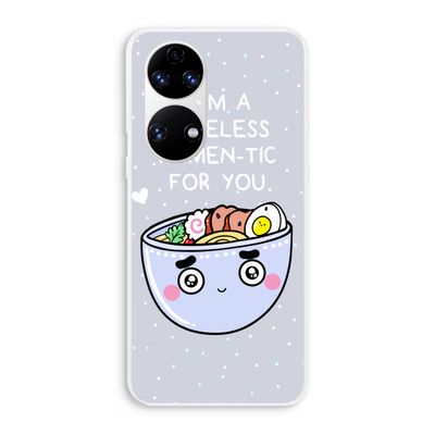 I'm A Hopeless Ramen-Tic For You: Huawei P50 Transparant Hoesje