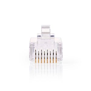 Nedis RJ45-Connector | Male | Solid UTP CAT6 | 10 Stuks | 1 stuks - CCGB89304TP CCGB89304TP