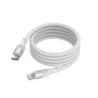 USB-kabel KSIX Wit 1 m