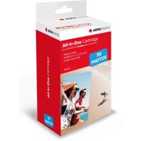 AgfaPhoto vulling voor fotoprinter Realipix Mini P, cartridge en 50 vel fotopapier
