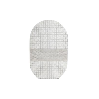 Vaas DKD Home Decor Wit Hars Modern (30 x 10 x 45 cm)