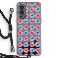 Klaproosjes: OnePlus Nord 2 5G Transparant Hoesje met koord