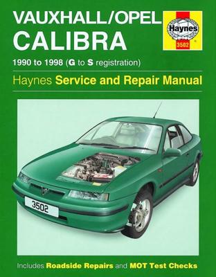Haynes Werkplaatshandboek Vauxhall/Opel Calibra (1990-1998) 3502