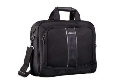 Addison 309014 notebooktas 35,8 cm (14.1") Aktetas Zwart