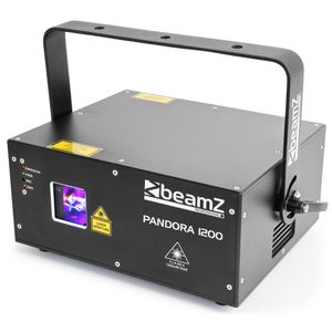 BeamZ Pandora 1200 TTL RGB Laser 1.2W met ILDA