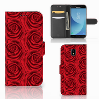 Samsung Galaxy J5 2017 Hoesje Red Roses - thumbnail