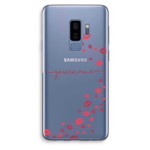 Kusjes: Samsung Galaxy S9 Plus Transparant Hoesje