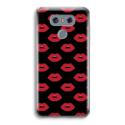 Lips: LG G6 Transparant Hoesje