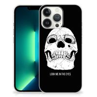Silicone Back Case iPhone 13 Pro Max Skull Eyes - thumbnail