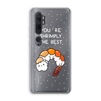 You're Shrimply The Best: Xiaomi Mi Note 10 Transparant Hoesje