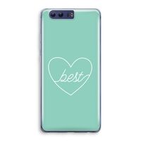Best heart pastel: Honor 9 Transparant Hoesje
