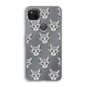 Kitten: Google Pixel 4a Transparant Hoesje