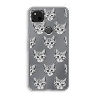 Kitten: Google Pixel 4a Transparant Hoesje