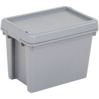 Wham Opbergbox Bam Upcycled 6,5 Liter 29 X 21,5 Cm Grijs - thumbnail