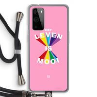 Het Leven Is Mooi: OnePlus 9 Pro Transparant Hoesje met koord