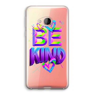 Be Kind: HTC U Play Transparant Hoesje