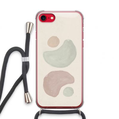 Geo #10: iPhone SE 2020 Transparant Hoesje met koord