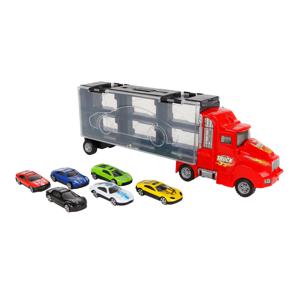 Roadblasters Vrachtwagen met 6 Auto&apos;s en Afschietfunctie, 36cm