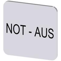 Siemens 3SU1900-0AF81-0AS0 3SU19000AF810AS0 Zilver 10 stuk(s)