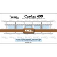 Crealies • cardzz postzegelstrip xl 5x horizontale rechthoeken