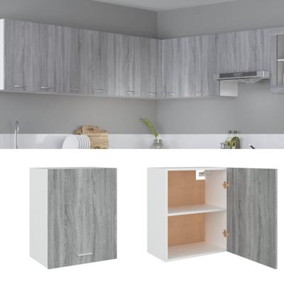 Hangkast Lyon 50x31x60 cm bewerkt hout grijs sonoma eikenkleurig