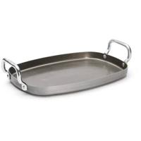 De Buyer Plancha Mineral B - 38 x 26 cm - zonder anti-aanbaklaag