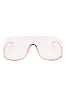 Gucci Eyewear lunettes de soleil à monture oversize - Or