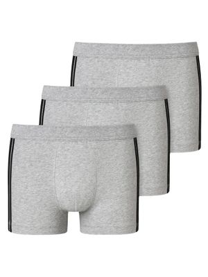 Schiesser - 95-5 - Shorts - 3-pack - licht grijs, Maat:2XL