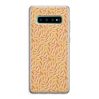 Camouflage: Samsung Galaxy S10 Plus Transparant Hoesje