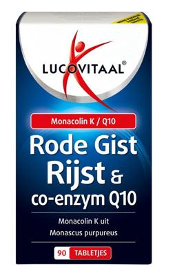 Lucovitaal Rode gist rijst + co enzym Q10