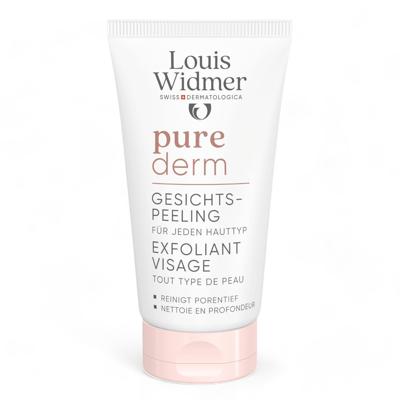 Louis Widmer Purederm Gezichtspeeling Zonder Parfum 50ml