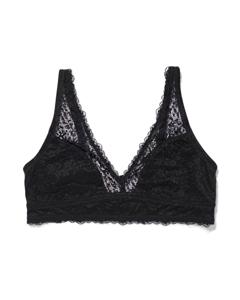 HEMA Bralette Met Kant Zwart (zwart)