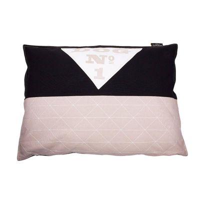 Lex & Max Hondenkussen No.1 Zwart - 100 X 70cm