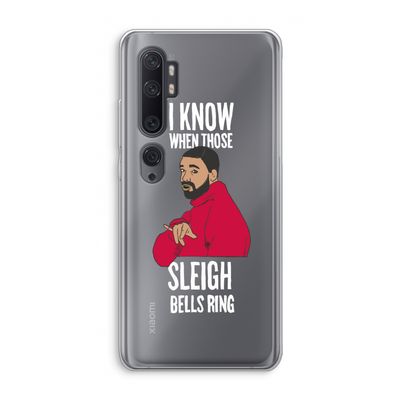 Sleigh Bells Ring: Xiaomi Mi Note 10 Transparant Hoesje
