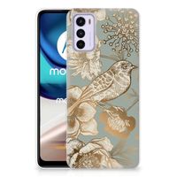 TPU Case voor Motorola Moto G42 Vintage Bird Flowers