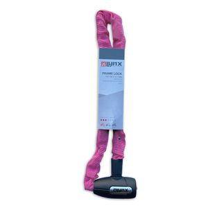 Lynx Cityline M Kettingslot 85cm Roze