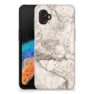 Samsung Galaxy Xcover 6 Pro | TPU | Siliconen hoesje | Marmer Beige
